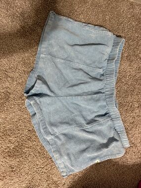 Simply Southern Light Blue Ribbed Men's Shorts